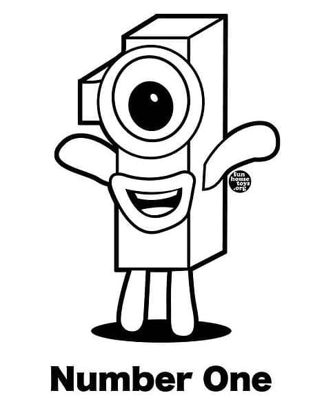 Numberblocks Angka 1