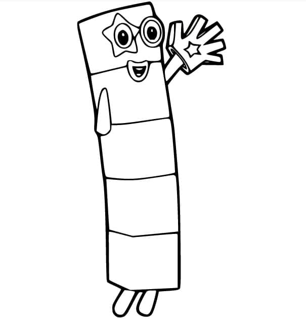 Numberblocks Angka 5