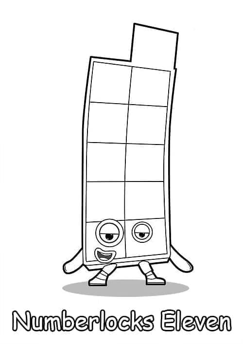 Numberblocks Sebelas