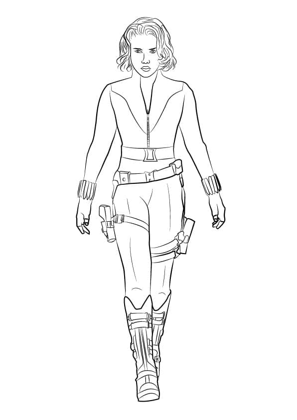 Pahlawan Marvel Black Widow