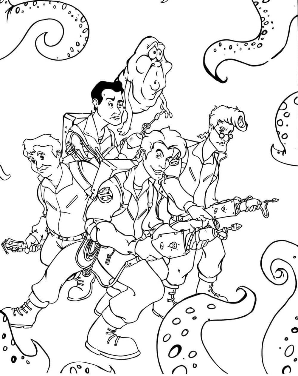 Pertarungan Ghostbusters