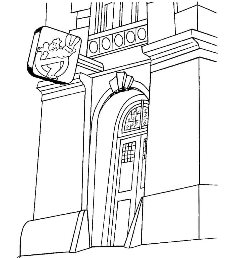 Pintu dari Ghostbusters