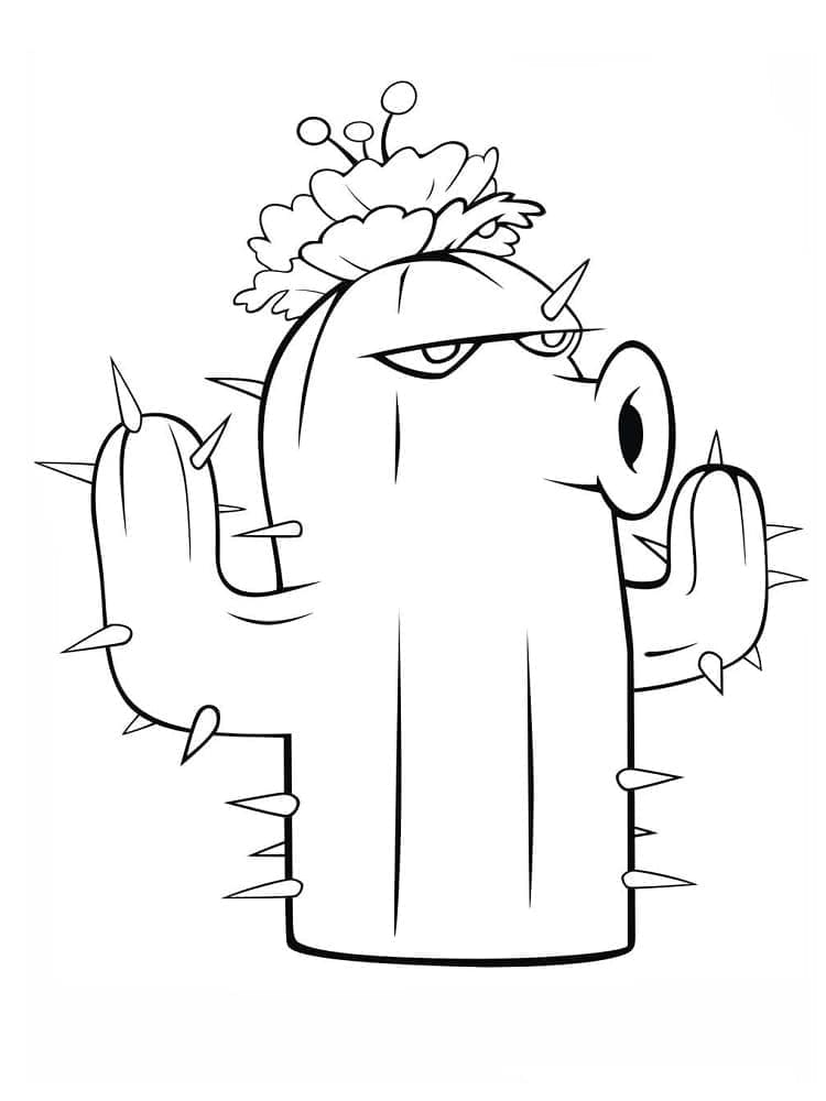 Plants vs Zombies Kaktus