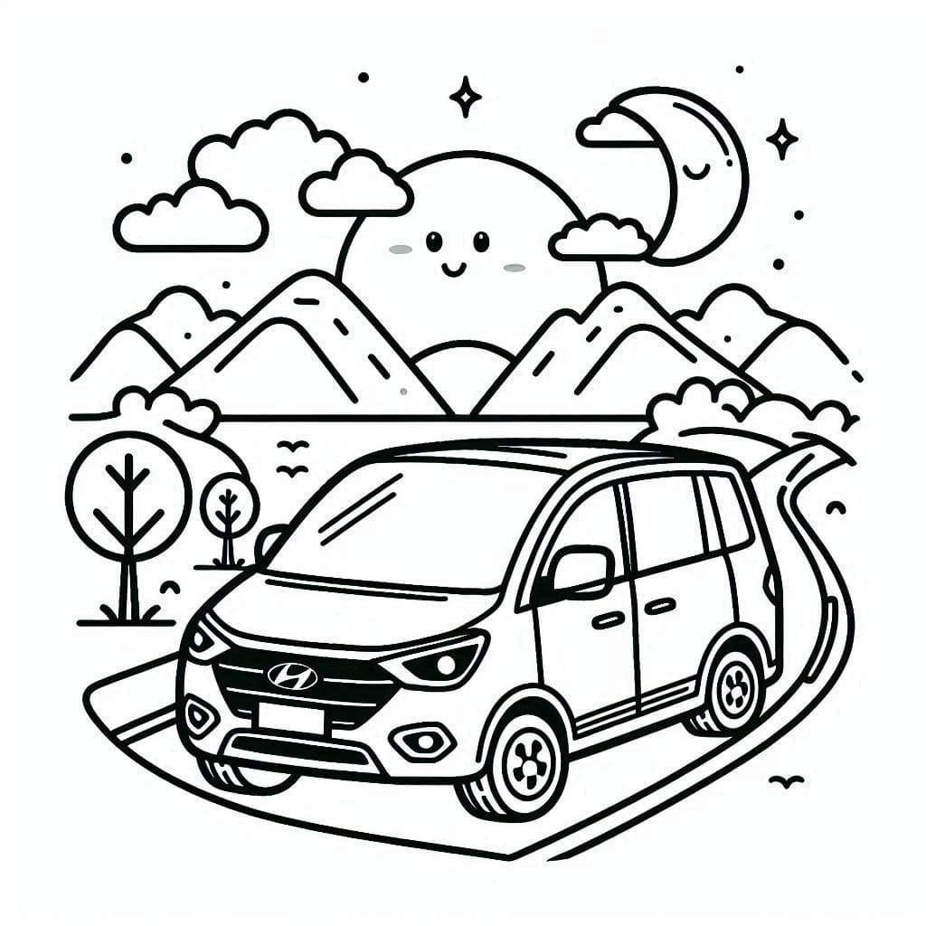 Seni Mobil Hyundai