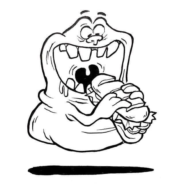 Slimer di Ghostbusters