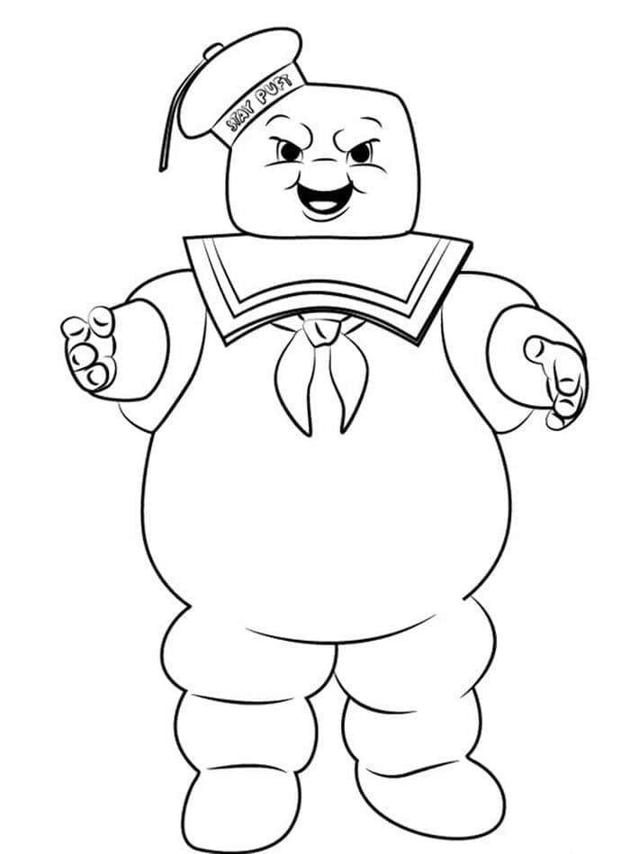 Stay Puft Marshmallow Man yang Marah