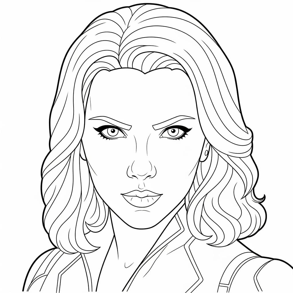Wajah Black Widow