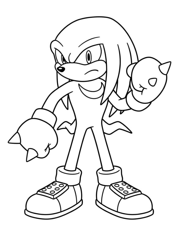 Knuckles Berdiri