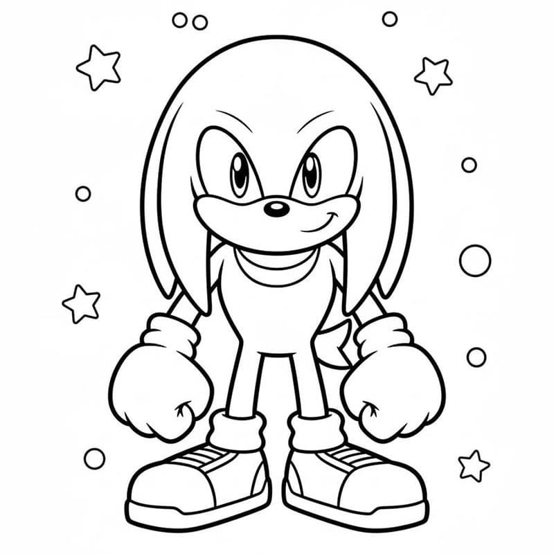 Knuckles dapat dicetak gratis