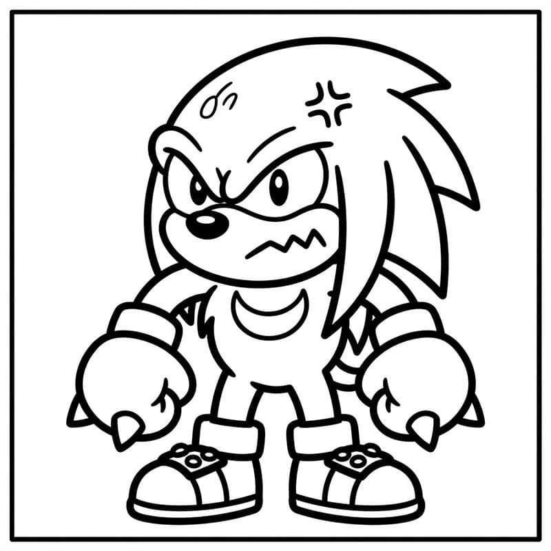 Knuckles marah