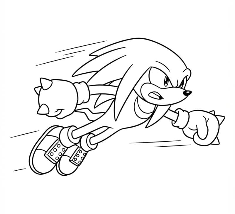 Knuckles Melayang
