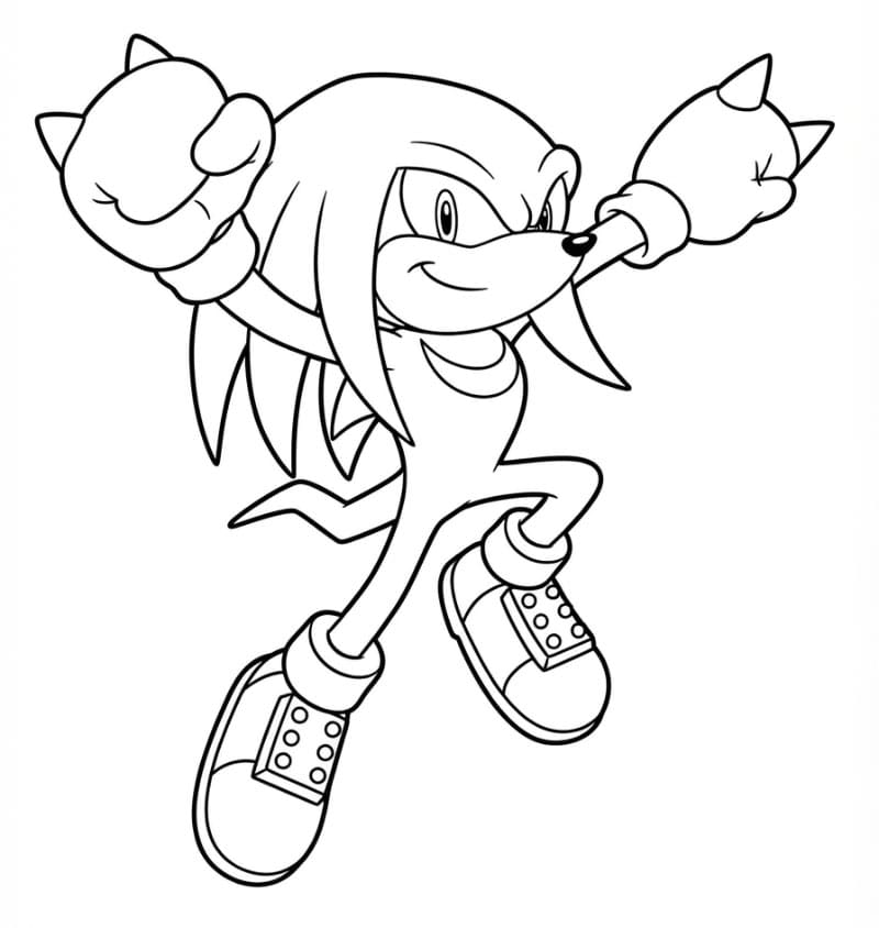 Knuckles Melompat