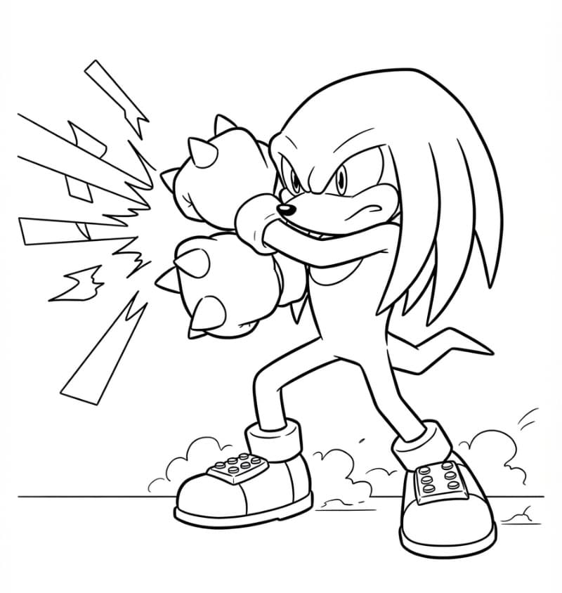 Knuckles Menangkis