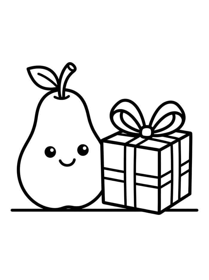 Pir di dalam kotak hadiah
