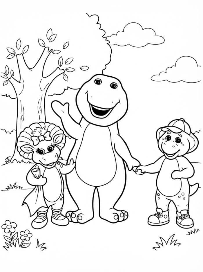 Barney dan Teman-teman