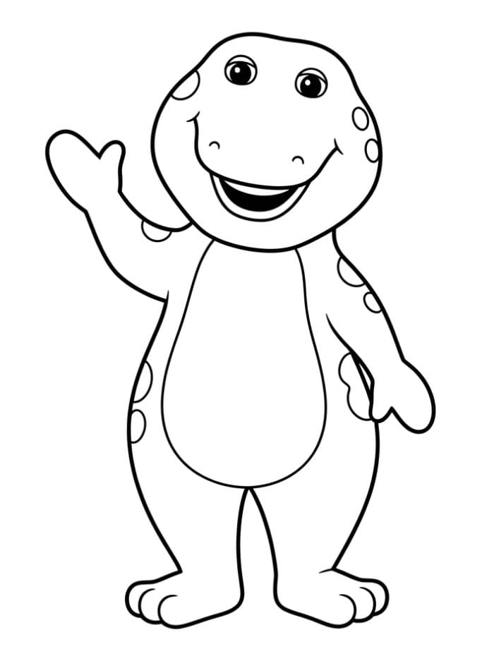 Barney Melambaikan Tangan