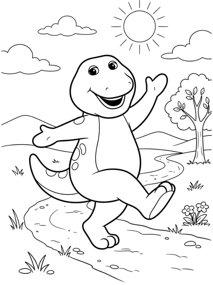 Barney Melompat-lompat
