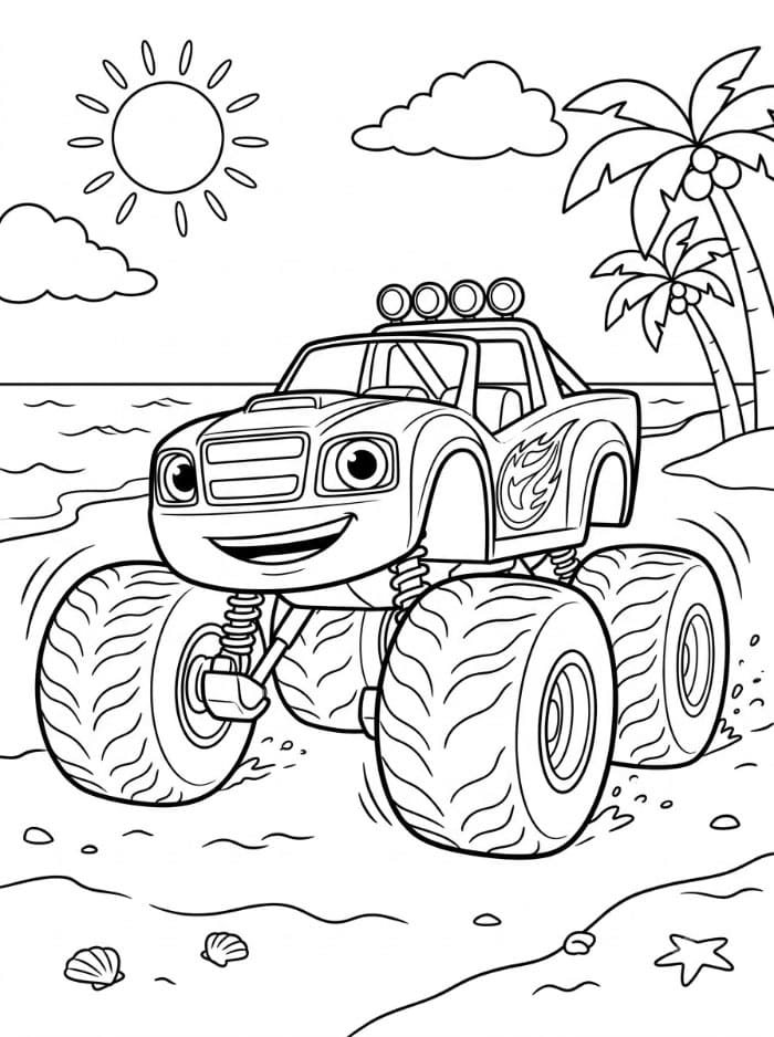 Blaze di Pantai