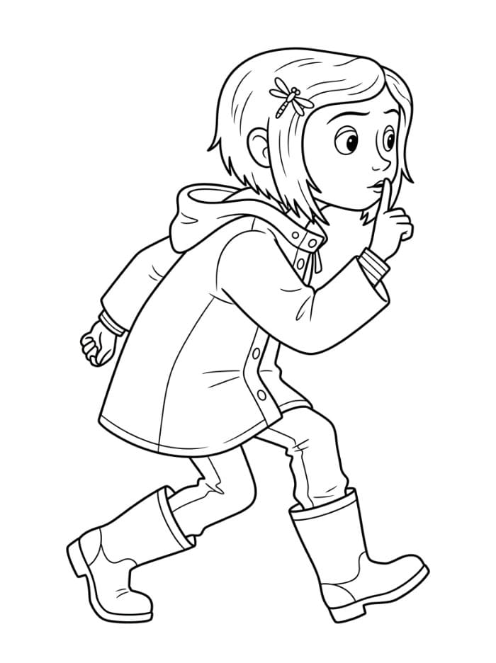 Coraline Berjalan Mengendap-endap dengan Jinjit