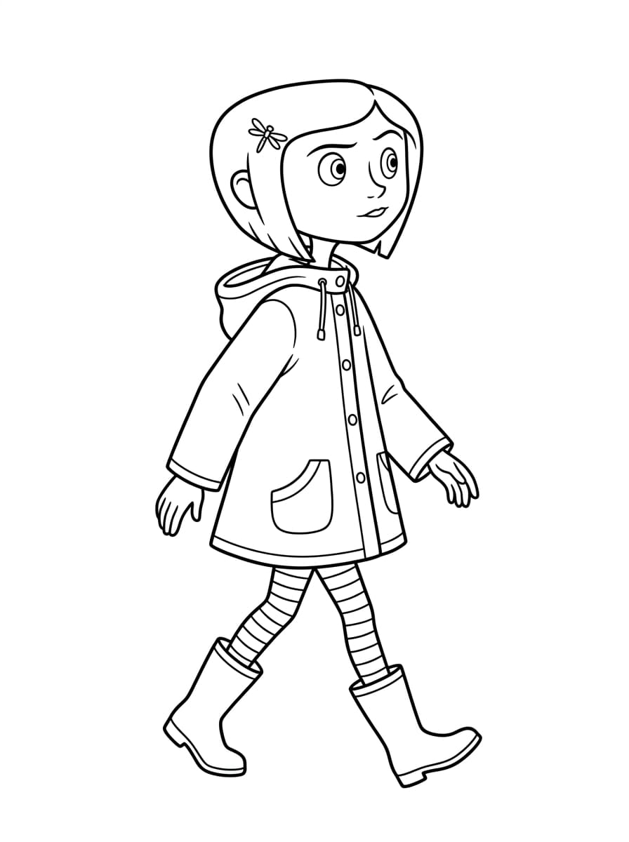 Coraline Jones Berjalan