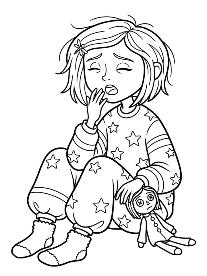 Coraline yang Mengantuk