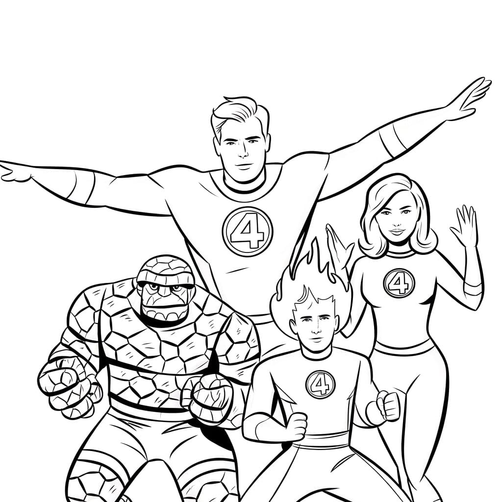 Fantastic Four yang Mudah