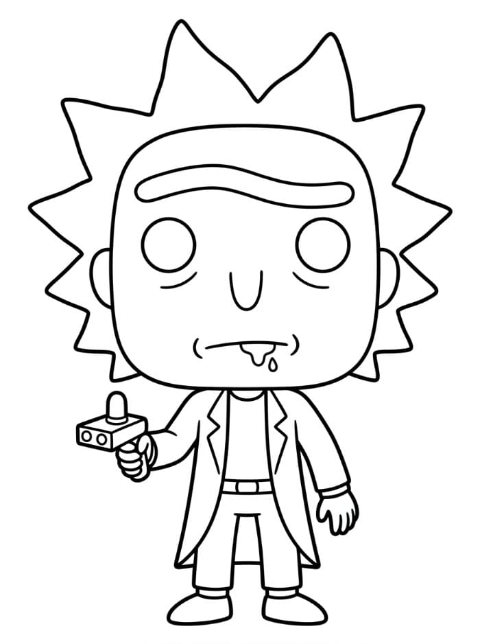 Funko Pop Rick Sanchez