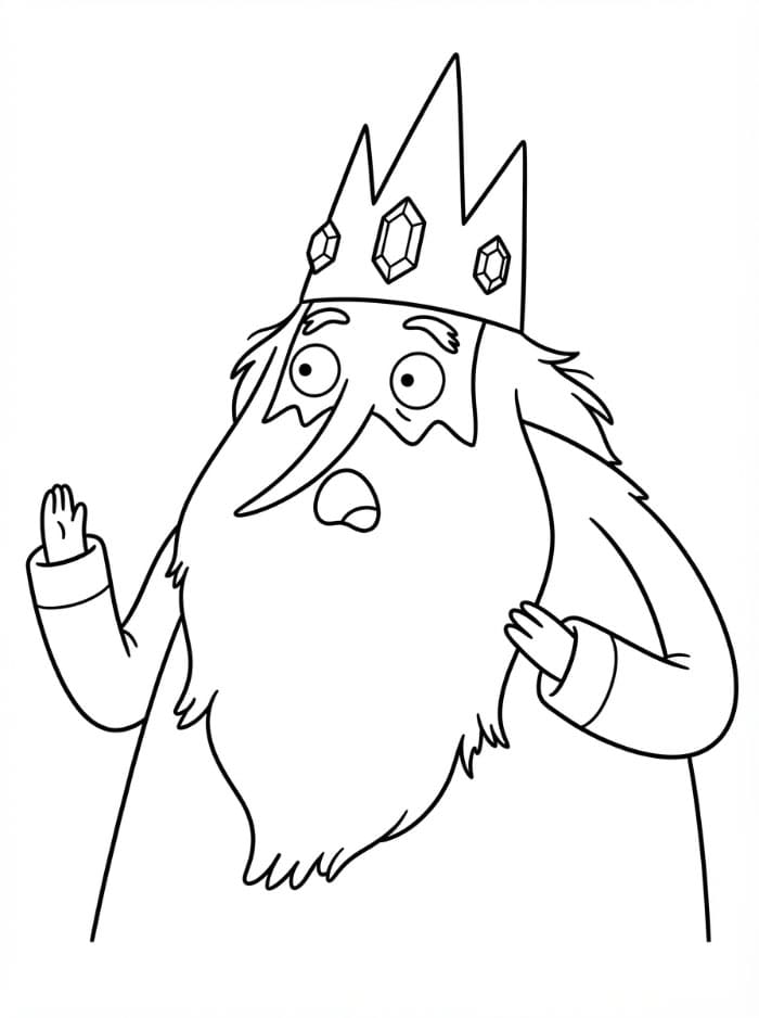 Ice King Terlihat Terkejut