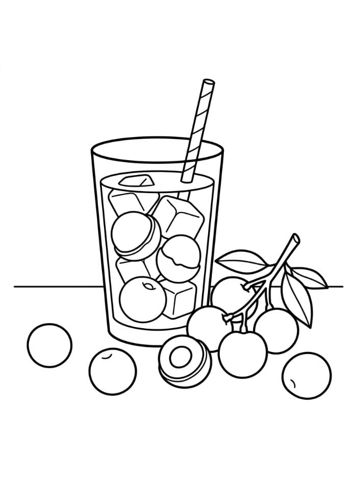 Jus Buah Longan