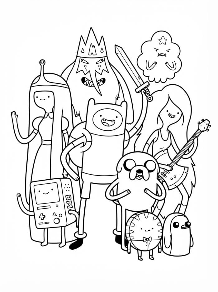Kelompok Karakter Adventure Time