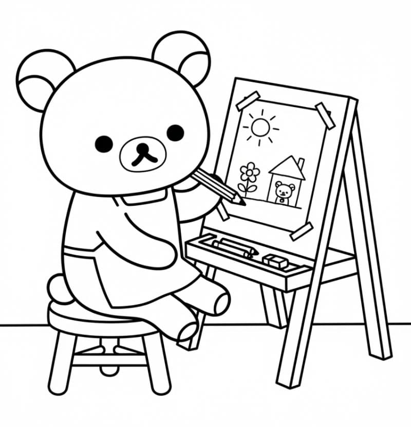 Lukisan Rilakkuma