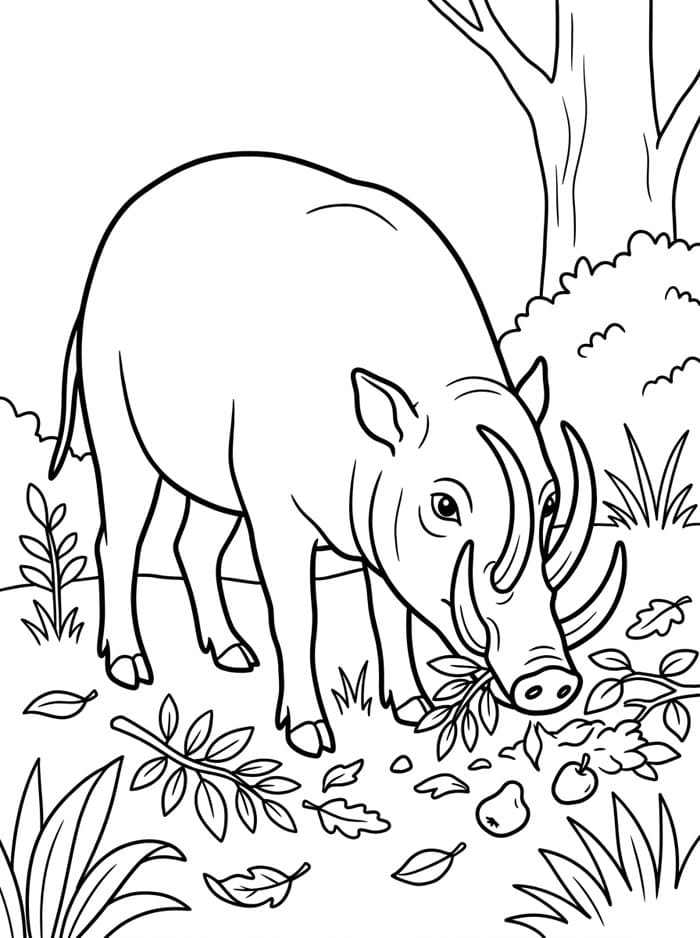 Makan Babi Rusa