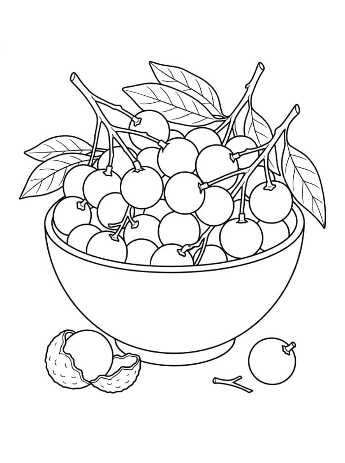 Mangkuk Buah Longan