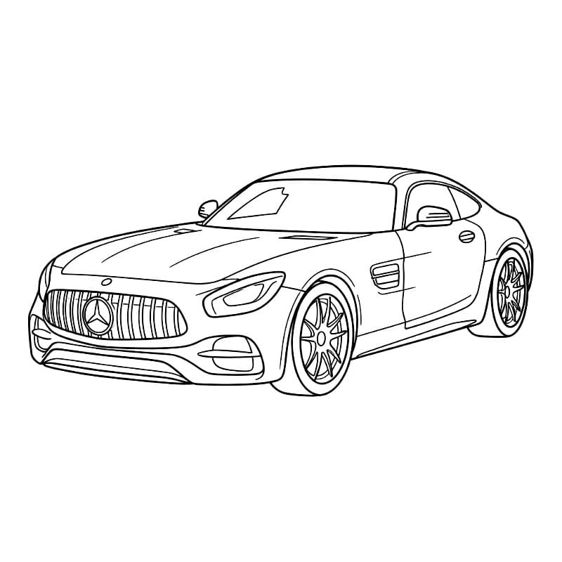 Mobil sport Mercedes
