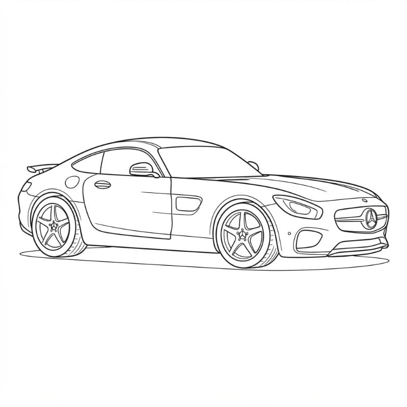 Mobil sport Mercedes yang bagus