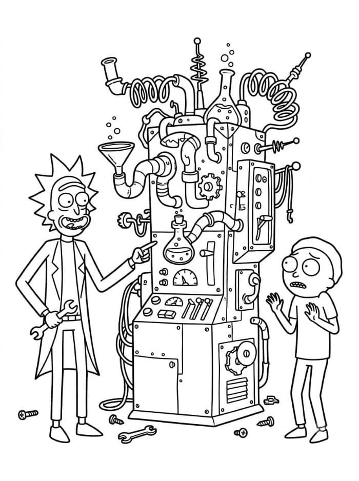 Penemuan gila Rick and Morty