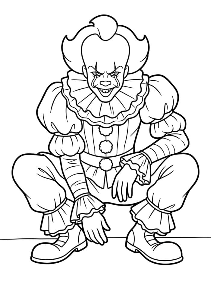 Pennywise Berjongkok
