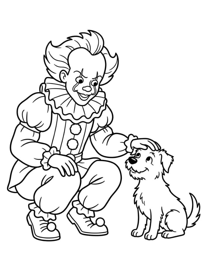 Pennywise dengan Anjing
