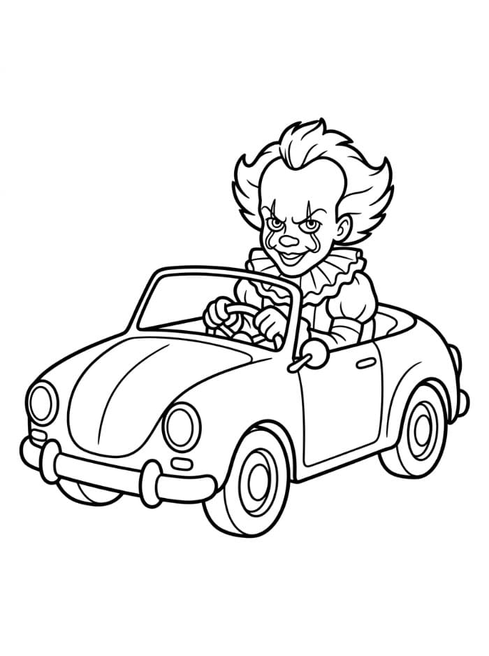 Pennywise Mengendarai Mobil