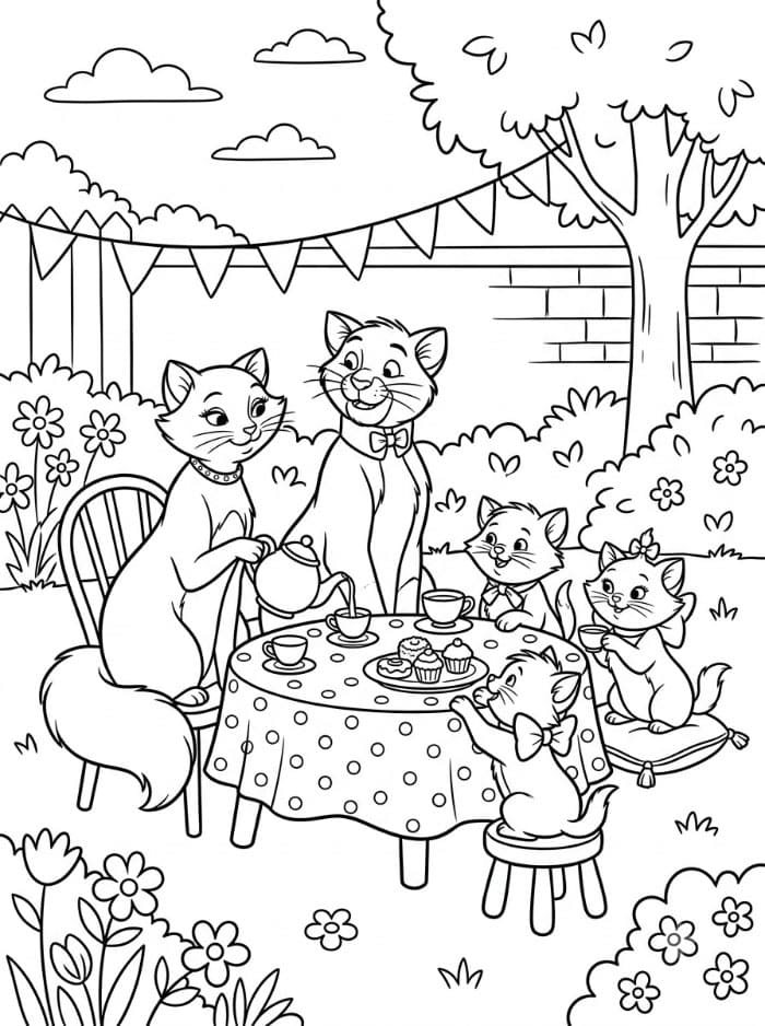 Pesta teh The Aristocats