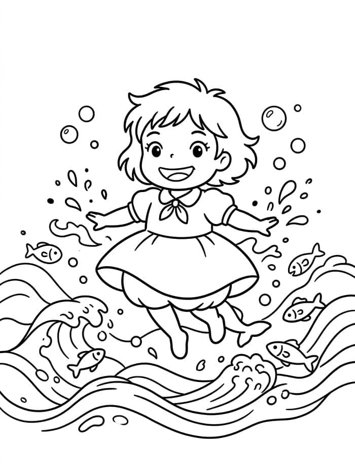 Ponyo kecil