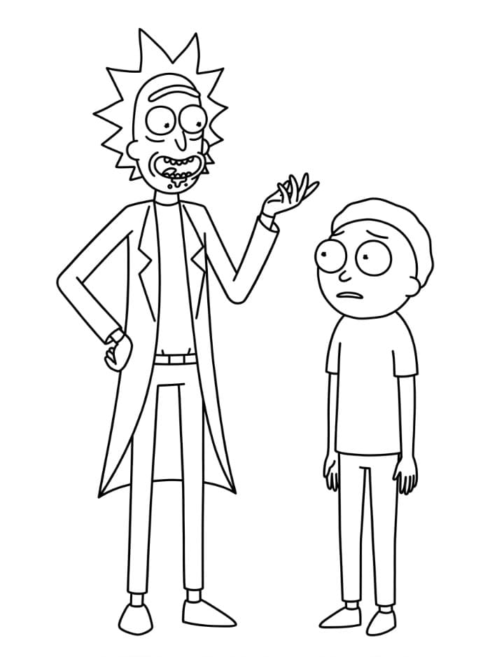 Rick and Morty mengobrol