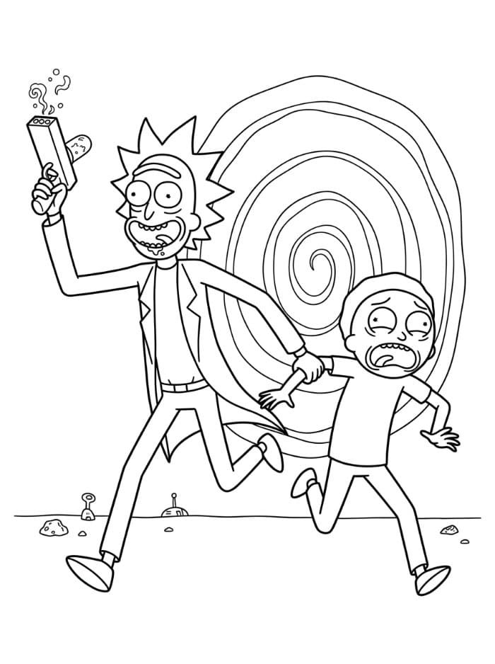 Rick and Morty yang jenaka