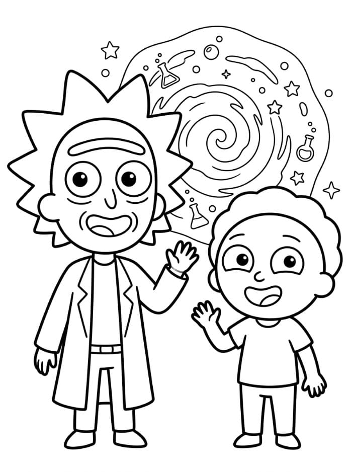 Rick and Morty yang lucu