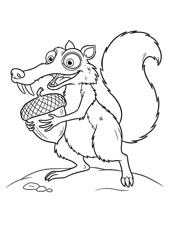 Scrat Bahagia dari Zaman Es