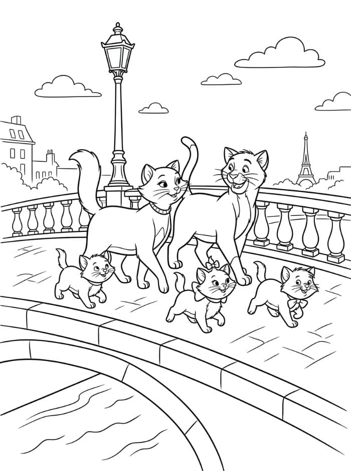 The Aristocats di jembatan
